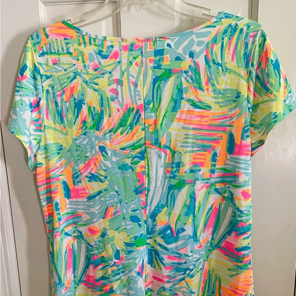 LILLY PULITZER Marlowe Dress NWT Size Large Sea Salt Sun NWT - Picture 8 of 9